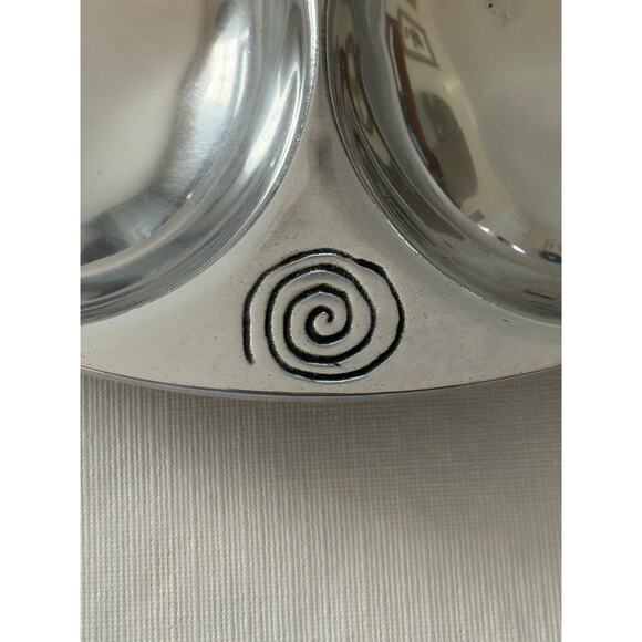 Wilton Armetale Reggae Vintage Chip and Dip Platter NWT - Picture 4 of 7